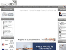 Tablet Screenshot of bdi.com.do